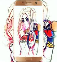 Harley Quinn HD Wallpaper syot layar 2