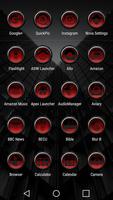 Coastal 10 Red - Icon Pack تصوير الشاشة 3