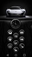 Coastal 10 Gray Icon Pack ポスター