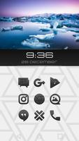 Grasp Gray Icon Pack Affiche
