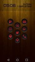 Jaron XE Red Icon Pack الملصق