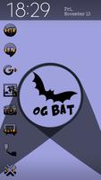 OG Bat - Icon Pack پوسٹر