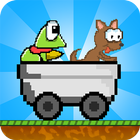 Hoppy Cart Puppy And Frog Ride icône