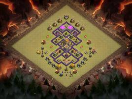 برنامه‌نما Base COC TH 1-11 عکس از صفحه