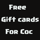 Free Gift Cards Clash of clans icône