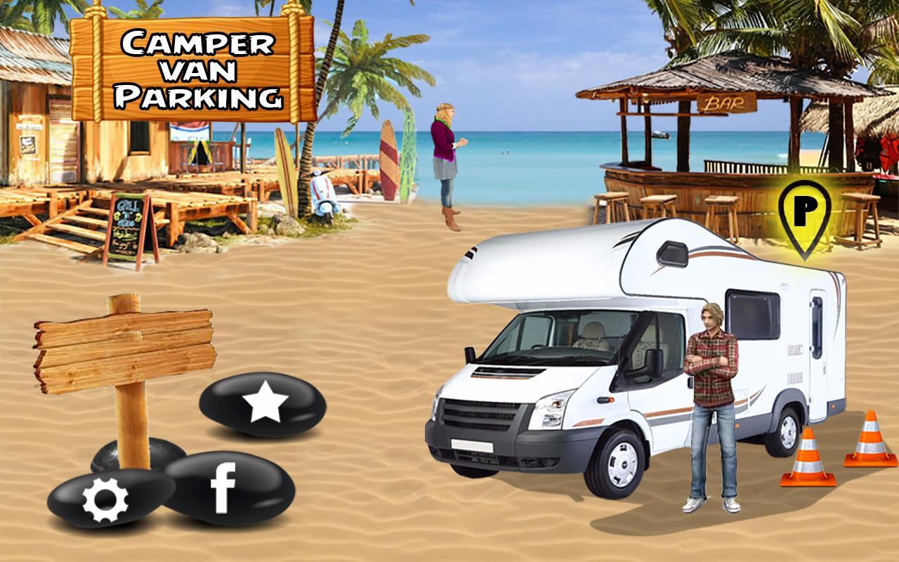 Camper Van Parking Simulator For Android Apk Download - a truck trailer with van and ford transi roblox