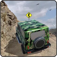 Off-road Army Jeep