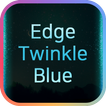 Galaxy S9/S9+ Wallpapers - Edge Twinkle Blue