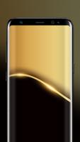 Galaxy S9/S9+ Wallpapers - VIP Gold capture d'écran 1