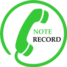 Note Call Recorder أيقونة