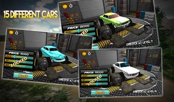 Downhill Monster Car Racing imagem de tela 1