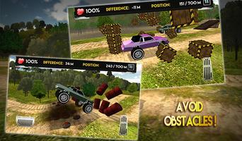 Downhill Monster Car Racing imagem de tela 2