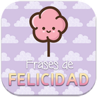 Frases de felicidad icono