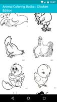 Animal Coloring For Children : Chicken Edition Ekran Görüntüsü 1