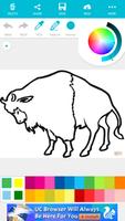 2 Schermata Animal Coloring For Kids : Bull with Camel Edition