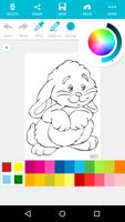 Animal Coloring For Children : Cute Rabbit Edition screenshot 2