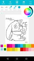Animal Coloring For Children : Cute Rabbit Edition screenshot 3