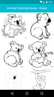 Animal Coloring For Children : Koala Edition Affiche