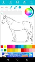 Animal Coloring for Children : Horse Edition ภาพหน้าจอ 2
