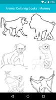 Animal Coloring For Children : Monkey Edition poster