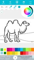 Buffalo and Camel Coloring Books スクリーンショット 1