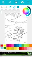 Cartoon Coloring Books For Kids : Little Bambi capture d'écran 3