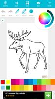 Coloring Books For Kids : Deer capture d'écran 1