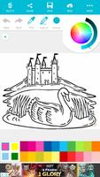 Swan Coloring Books captura de pantalla 3