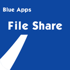 Blue Apps File Share ikona