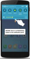 Install the MobileData button Plakat