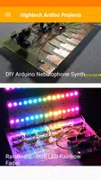 Hightech Arduino Projects ảnh chụp màn hình 1