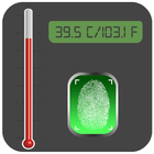 Finger Print Body Temperature icon