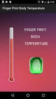 Finger Print Body Temperature Affiche