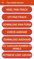 View Pan, Track Pan and Find Aadhar Details Affiche