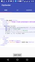 OTP Sender imagem de tela 2