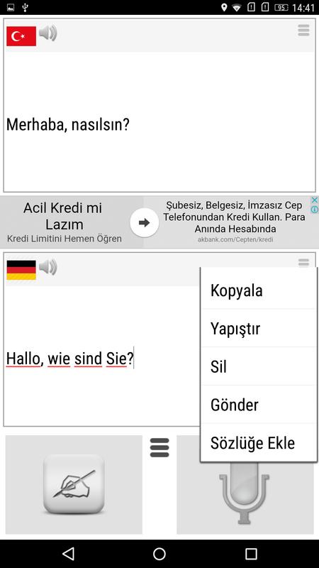 Almanca Turkce Ceviri Indir
