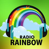 Rainbow Radio الملصق