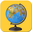 carte du monde hors ligne - atlas mondial icône