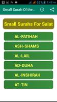 Small Surah Of Quran Affiche