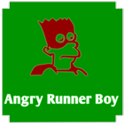Angry runner boy 圖標
