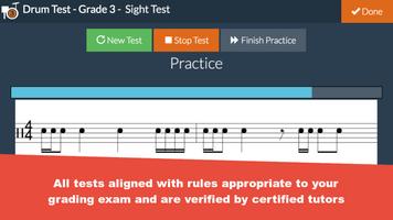 Grade 3 Drum Test Practice poster