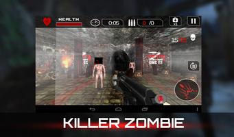 Zombie: DEAD TARGET 3D capture d'écran 1