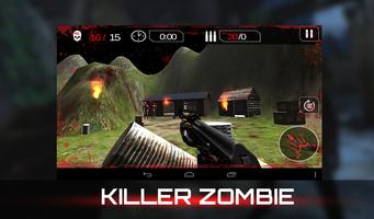 Zombie: DEAD TARGET 3D captura de pantalla 2