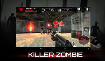 Zombie: DEAD TARGET 3D capture d'écran 3
