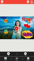 Video Par Name Likhne Wala App - VIdeo Pe Likhe স্ক্রিনশট 1