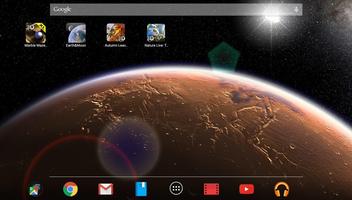 Mars 3D Live Wallpaper XL syot layar 2