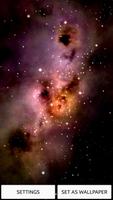 Space - Stars & Clouds 3D XL penulis hantaran