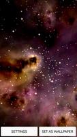 Space - Stars & Clouds 3D XL captura de pantalla 1