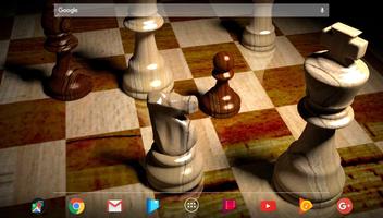 Chess 3D Live Wallpaper captura de pantalla 3