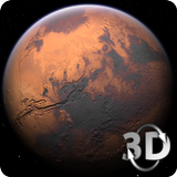 Mars 3D Live Wallpaper icône